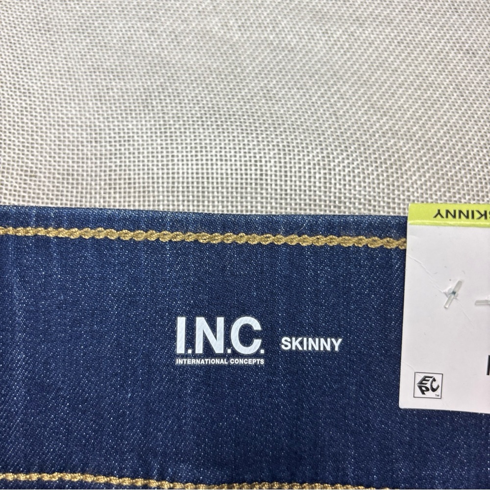 I.n.c. International Concepts Women's High-Rise Pull-on Skinny Jeans Size 4 - Picture 12 of 16